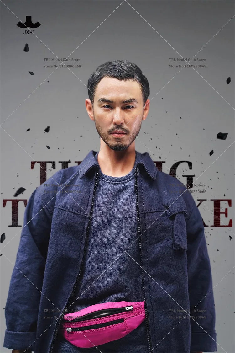 JXK TD2401 1/6 Scale Male Soldier Wanted Criminal Chen Guilin The Pig the Snake and the Pigeon Full Set 12inch Action Figure