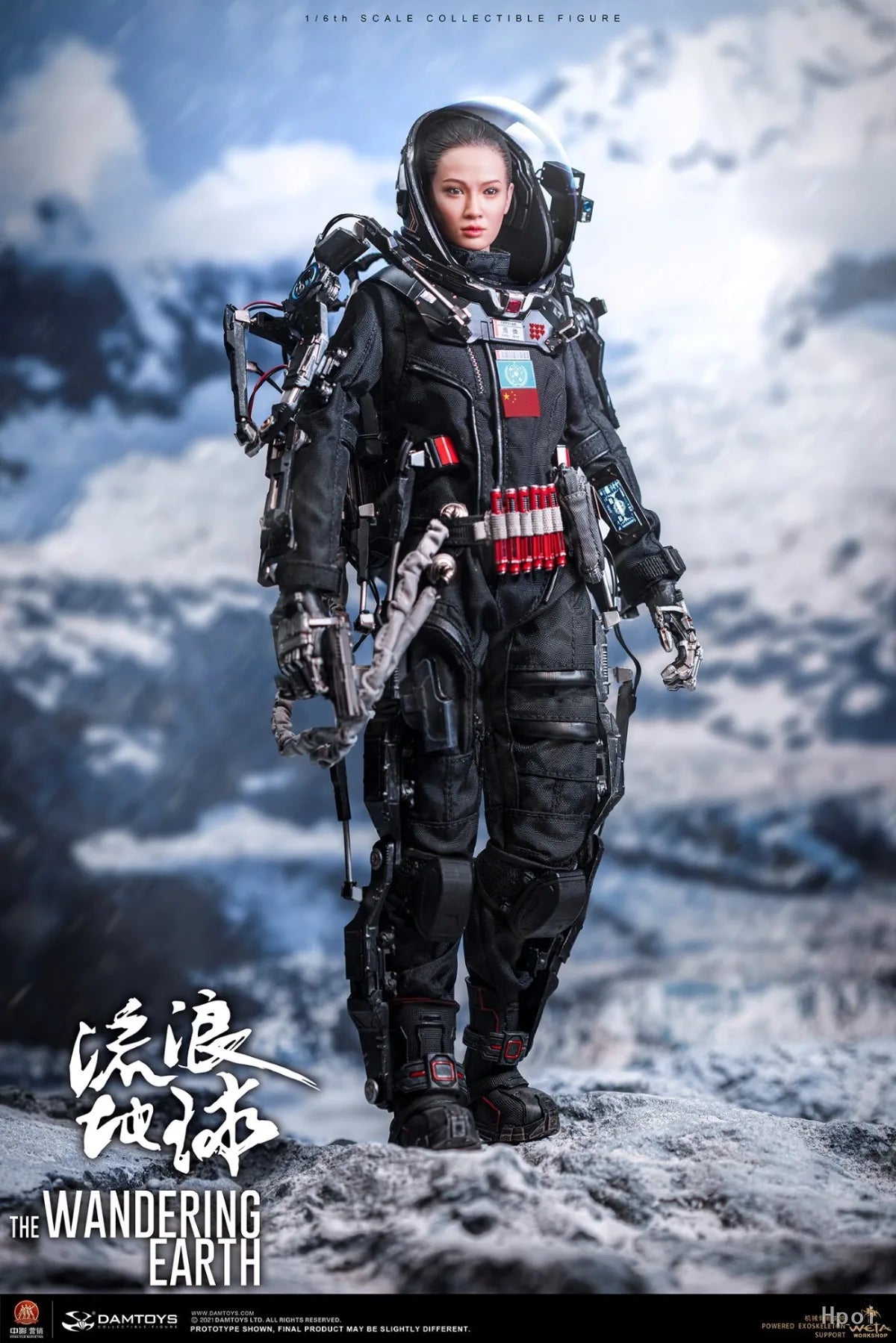 【Original】DAMTOYS DMS036 The Wandering Earth CN171-11 Rescue Team Medical Soldier Zhou Qian 1/6 Action Figure Model Toy