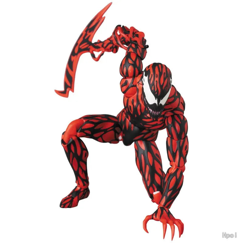 In Stock Original Medicom Toy MAFEX Spiderman Carnage Comic Ver. Collection Toys Gifts  Anime Figure