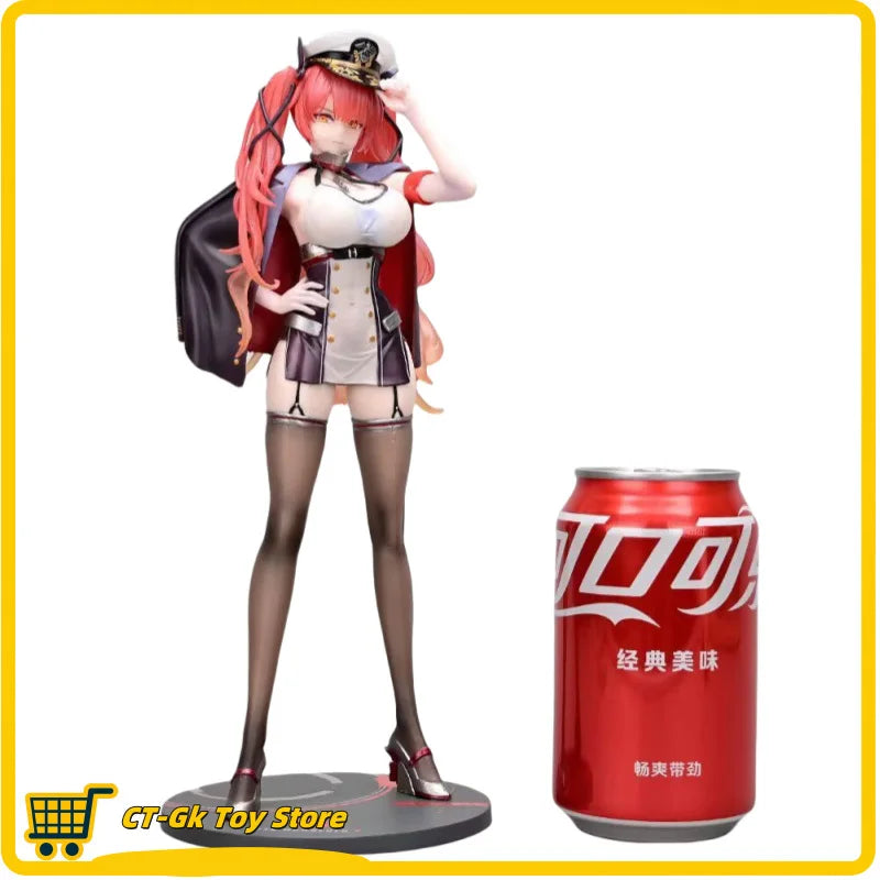 25cm Gorgeous Girl Honolulu Action Figure Azur Lane Mobile Games Women'S Solid Figures Collection Ornament Gifts Pvc Model Toy