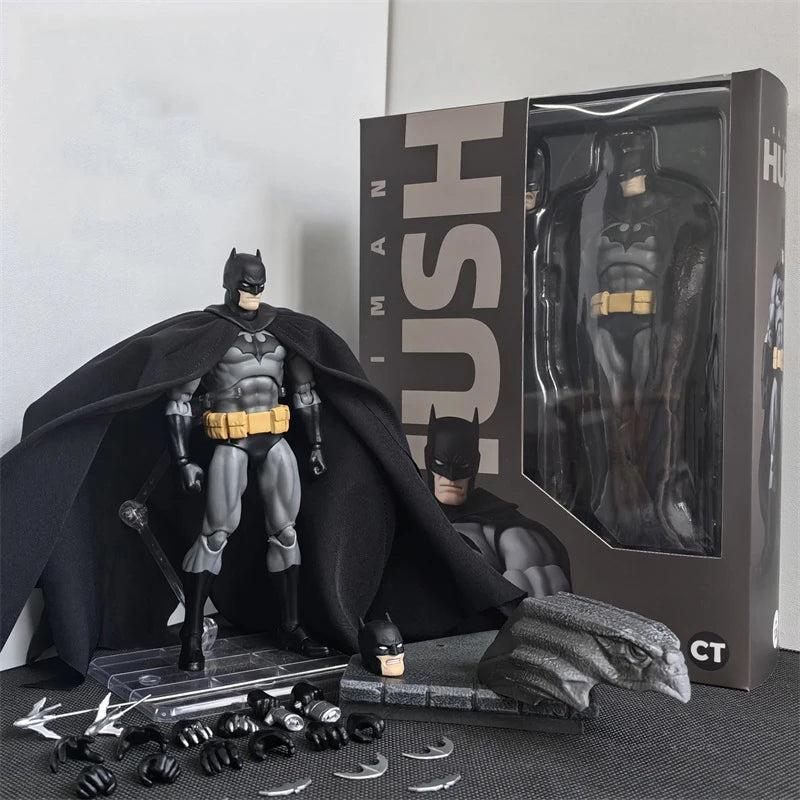CT Toys Batman Mafex 126 Action Figure - DC Batman Shf Anime Collectible Figurine Statue Model Customized Gift for Kids