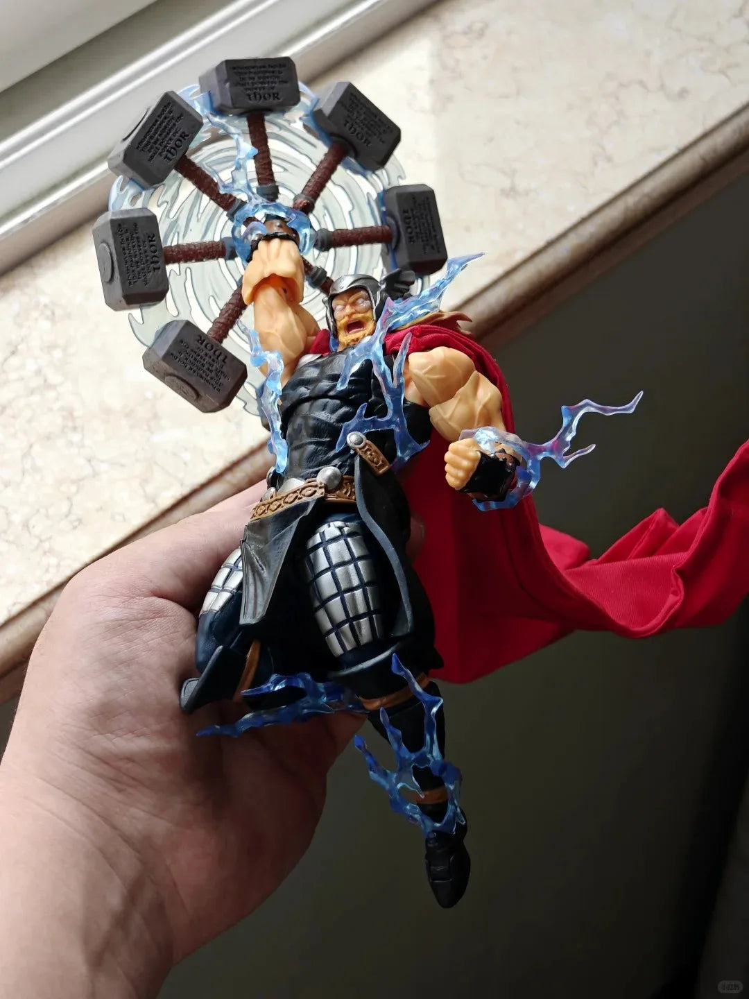 In Stock First Batch AC Toys Thor The Thor Kaiyodo Amazing Yamaguchi Revoltech Thor Anime Action Figure  Articulated Toys