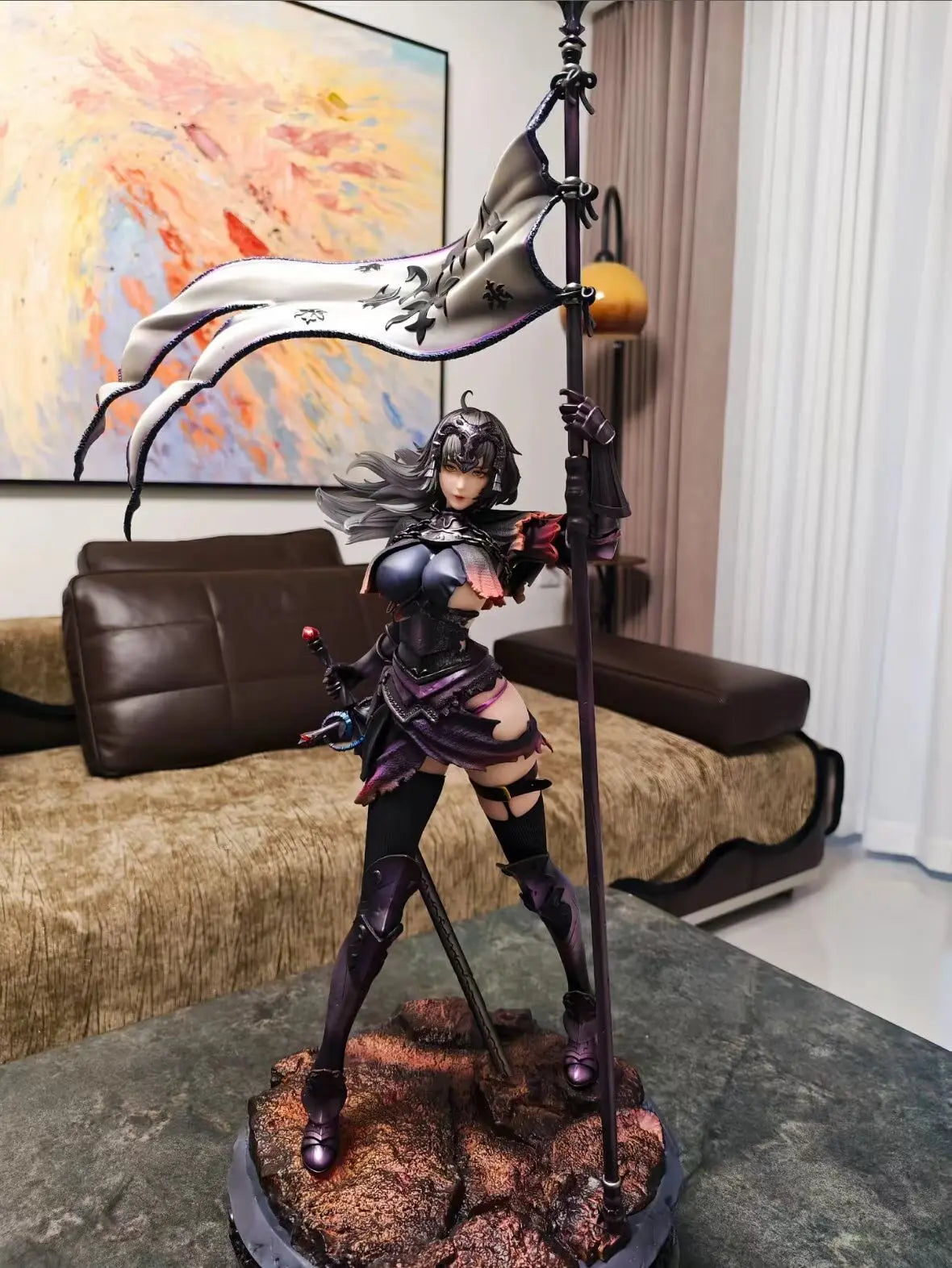Anime Fate/Grand Order Figure Black Jeanne Action Figures Pvc Alter Jeanne Statue Model Desk Decoration Doll Toy Gifts