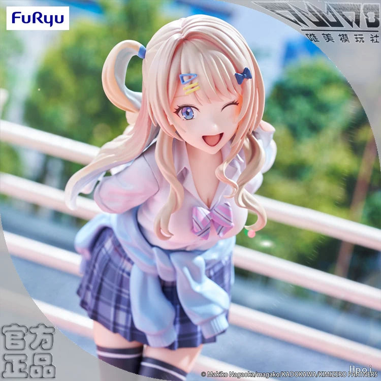 In Stock  Genuine Furyu You Were Experienced, I Was Not: Our Dating Story  Runa Shirakawa Anime Action Figures Toy