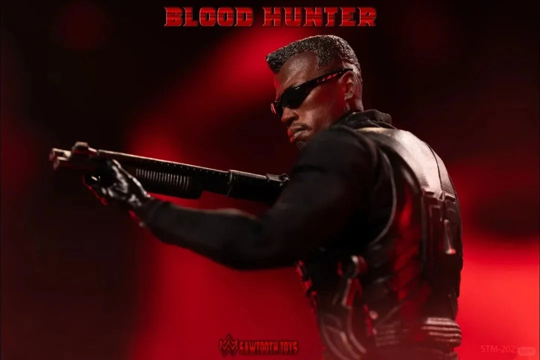Sawtooth Toys Action Figure Blood Hunter 1/12 Scale 6 Inch Collectible With Replaceable Heads Weapons Accessories For Collectors