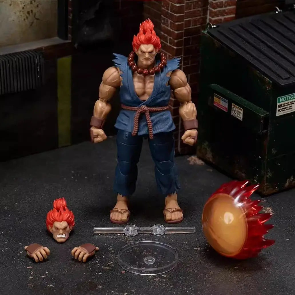 In Stock Street Fighter Akuma Street Fighter 2 Edmond Honda Sumo Collectible Model 6 Inch Articulated Action Figure