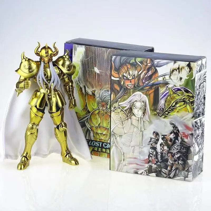 In Stock JM.MST Model Saint Seiya Myth Cloth EX Taurus Hasgard Gold Lost Canvas/LC Knights of the Zodiac Action Figure