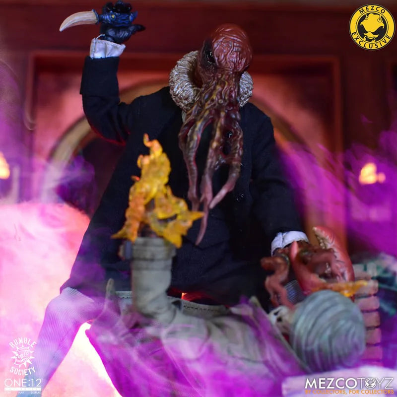 In Stock 100% Original Mezco One:12 Collective Rumble Society Bartholomew Vex Figures Action Model Toys