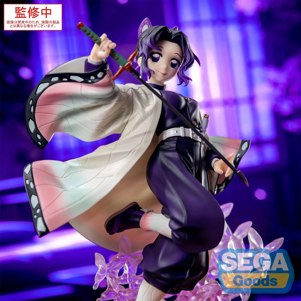 В наличност Оригинална SEGA Demon Slayer Luminasta Kochou Shinobu PVC Аниме Фигурка Екшън Фигурка Модел Играчки Подарък
