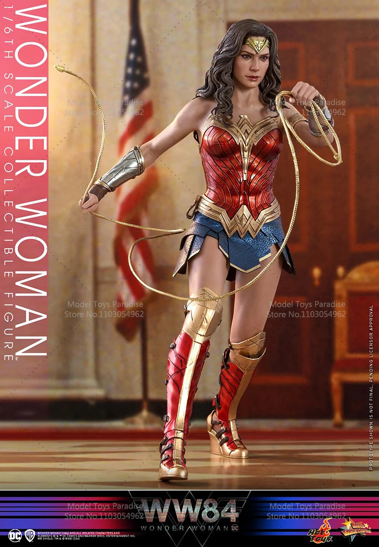 HOTTOYS HT MMS584 1/6 Collectible Toys Wonder Woman6.0 1984 Gal Gadot Soldier 12inch Full Set Action Figure Model Fans Gifts