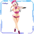 In Stock FuRyu Original Genuine Special Figure Super Sonico Military Nomal Color 18cm Sexy Collections Model Toy Figures Gift