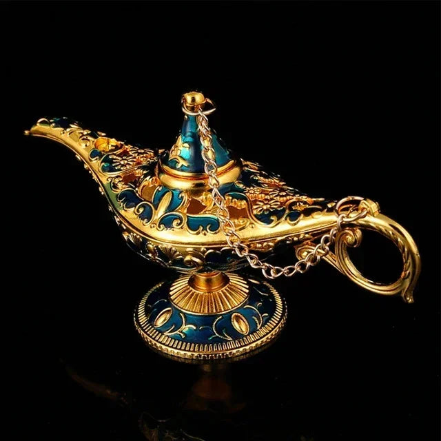 Aladdin Europäische Ornament Vintage Home Russische Ing Lampe Metall Dekoration Handwerk Hause Dekoration