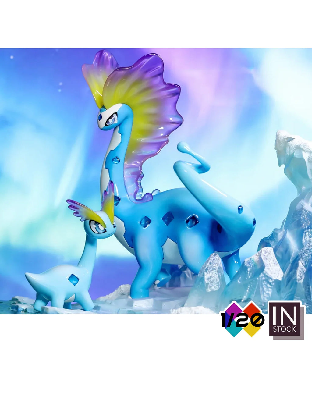 [In Stock]1/20 Resin Scale World [MN] – Amaura & Aurorus