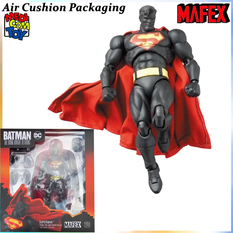 MEDICOM TOY Genuine MAFEX Series Batman Superman Exhibition Limited Soldier Ark Fall The Knight Returns Action Figures Model Toy