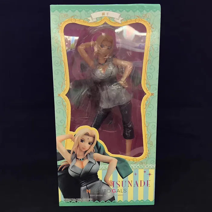 Cute Anime Tsunade PVC Action Figure Game Statue Collectible Sexy Girls Model Toys Doll Gifts 21cm