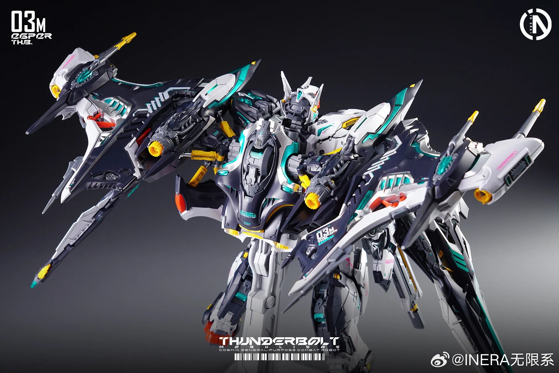 IN ERA + THUNDERBOLT MOBULIDAE 1/100 MG Assembly Model Kit Ver Special RMD Color Collection Action Figures Model TOY