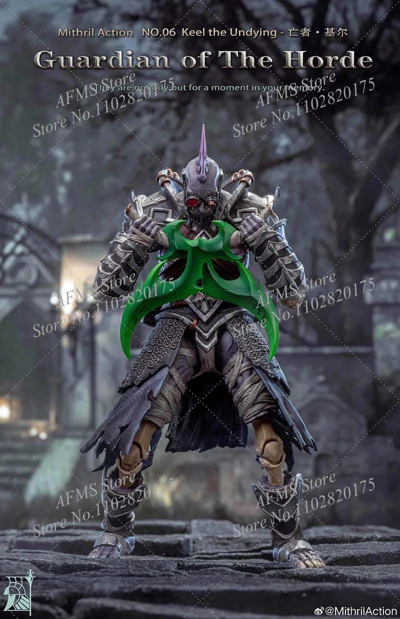 Grey knight WOW 1/10 Scale Collectible Figure Guardian Of The Horde No.06 Keel The Undying Full Set Action Figure Soldier Model