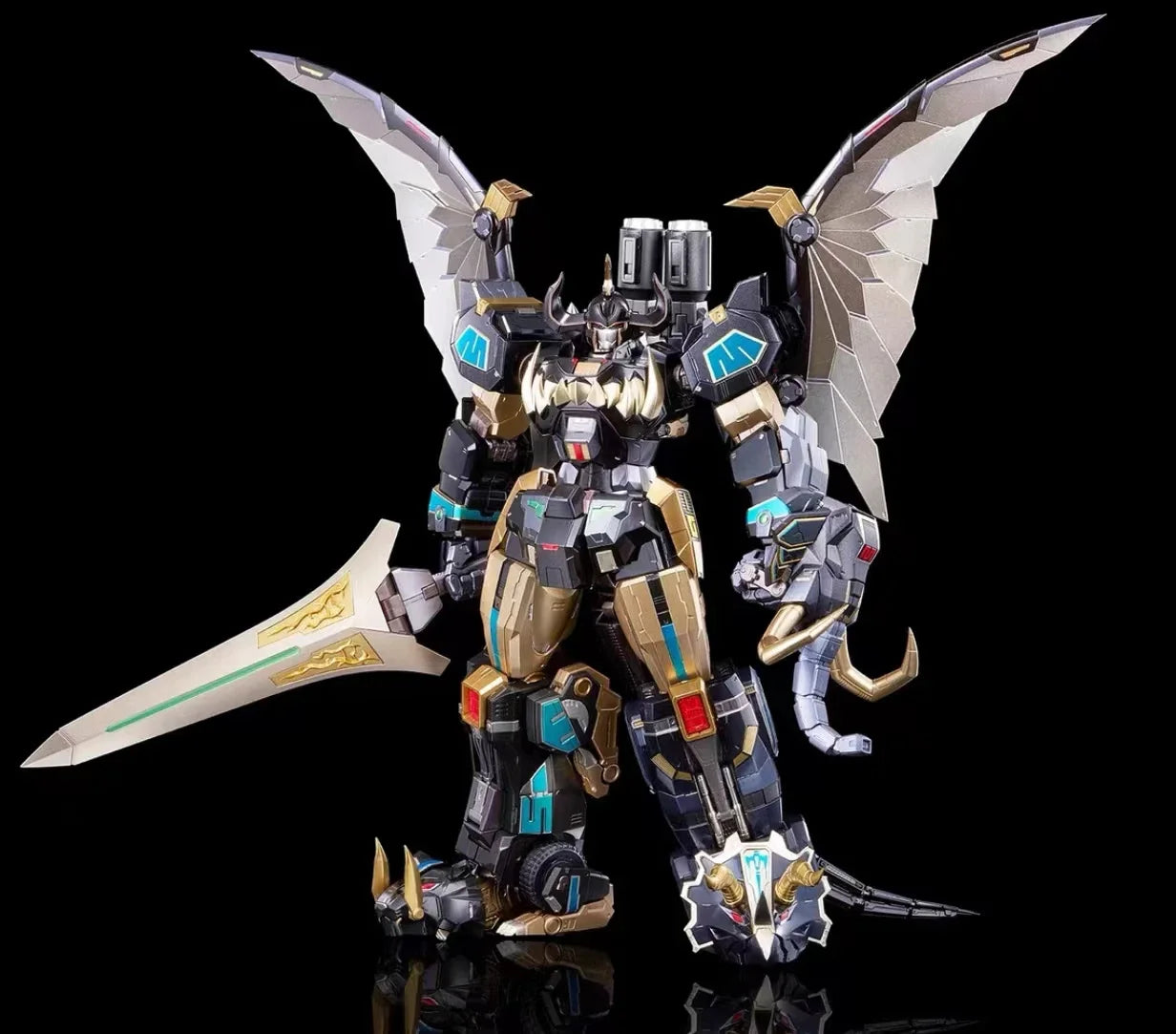 [In Stock] ZL-01B KO FLAMETOYS Beast Lord Dragon Caesar Megazord Poseable Alloy Figure Preorder, Finished Model
