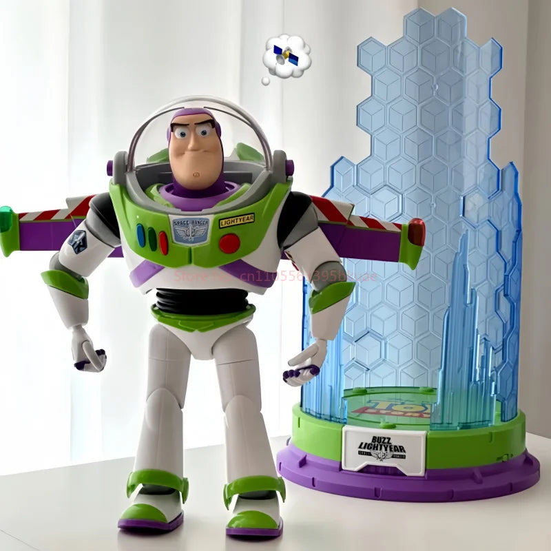 In Stock Disney Toy Story Buzz Lightyear Action Figure 17 Joints Movable Collectible Assembled Model Toys Ornament Birthday Gift