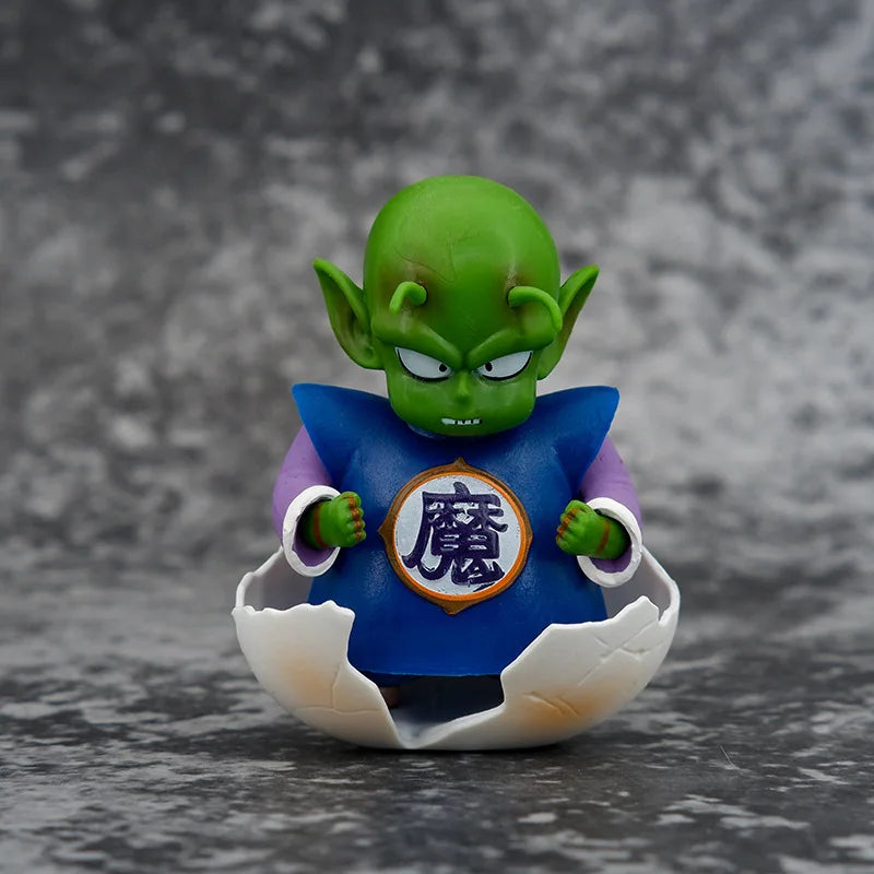 Dragon Ball GK Statue: Mini Piccolo "Egg-Breaking" Edition - Chibi Q-version Anime Collectible Figure
