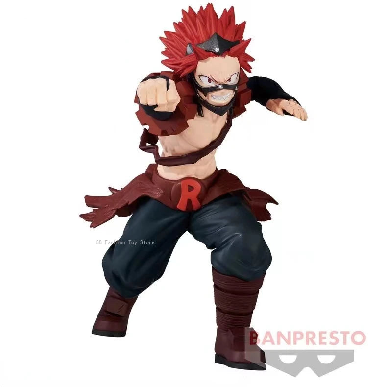 In Stock Bandai Original Anime Figure Kirishima Eijiro My Hero Academia Model PVC Toys Action Amazing Vol.35 Vol.17 Collector