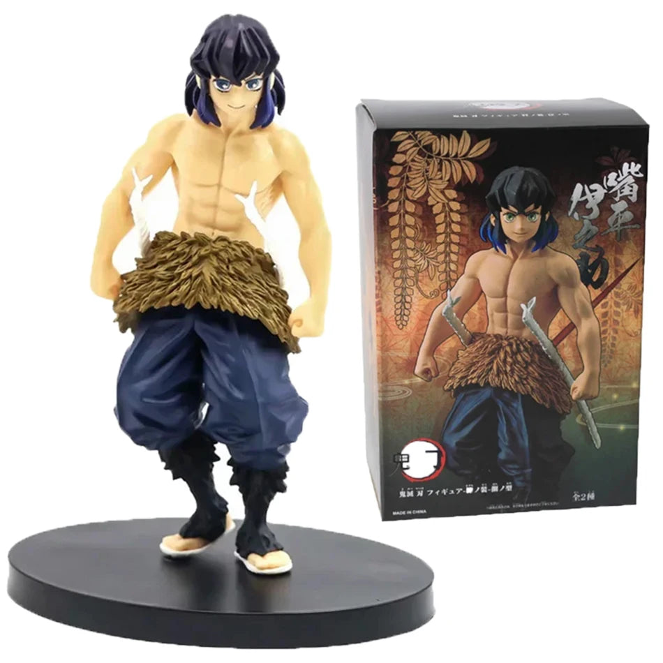 Ghost Slayer Anime Character Zaomen Tanjiro You Bean My Wife Shanyi Handmade PVC Model Anime Peripheral Ornament Birthday Gift