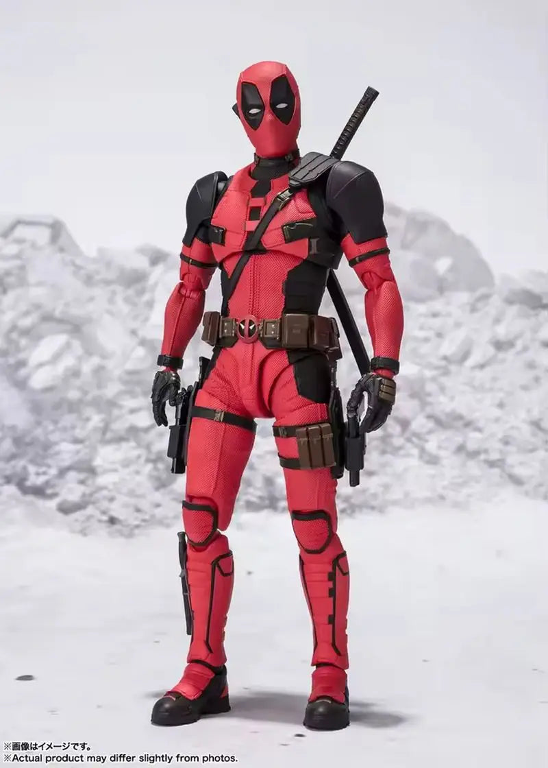 New Marvel Legends Deadpool 3 Action Dolls Hand-Made Founder Model Toys Collectible Ornaments For Boys' Holiday Birthday Gifts