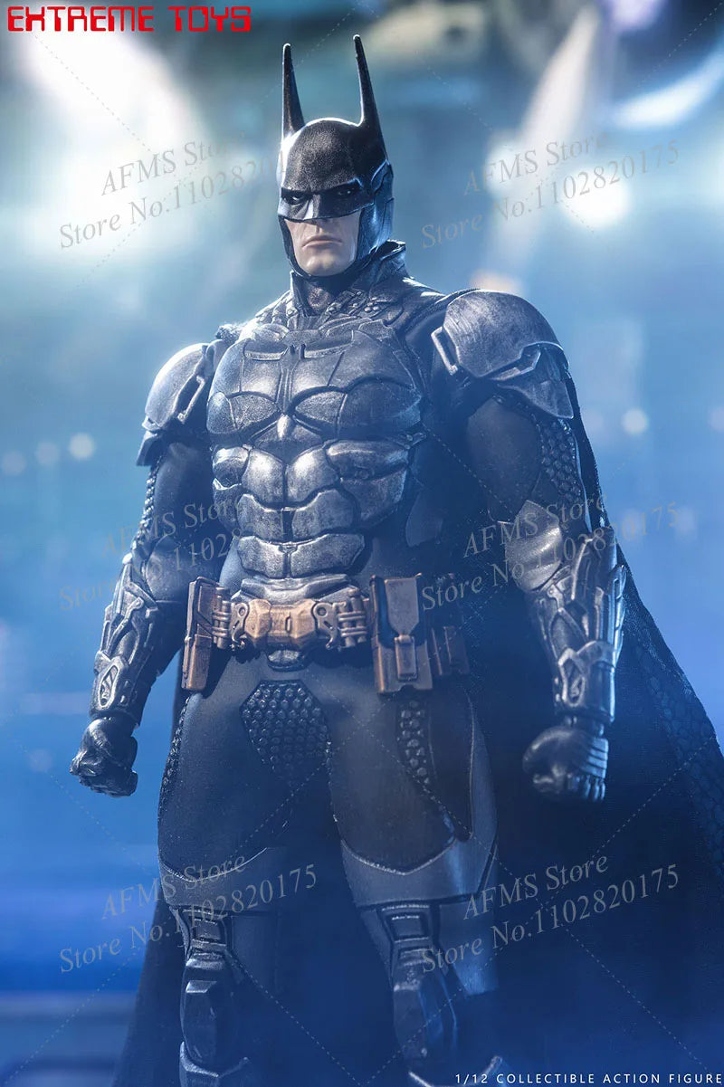 EXTREME TOYS EX001 EX002 1/12 Scale Men Soldier Batman Arkham Knight Full Set 6Inch Action Figure Collectible Figure Body