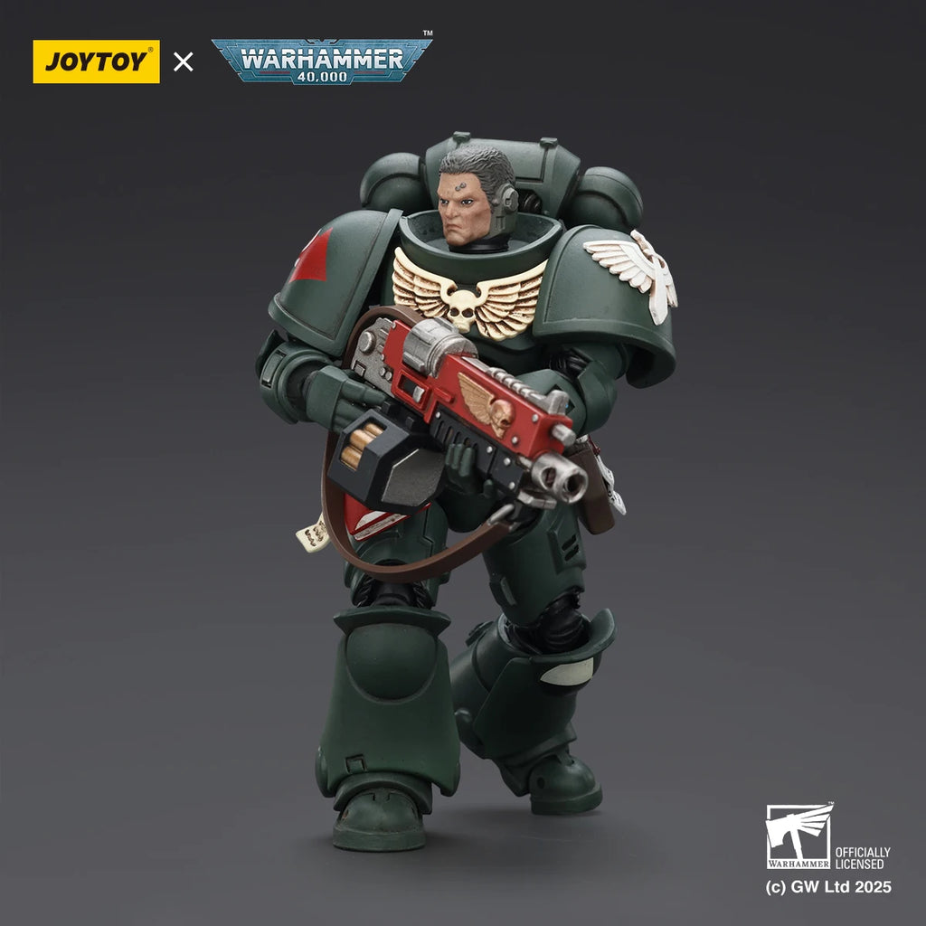 [Pre-Order]JOYTOY 1/18 Action Figure Warhammer 40K Dark Angels  Intercessors Brother Nadael Brother Asharr Model Toys Collection