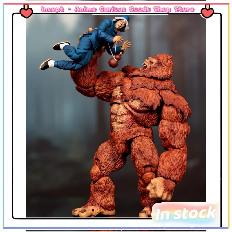 In Stock Original Monster 1/12 Snowman Bigfoot Black Giant Savage Movable Monster Collection Birthday Gift