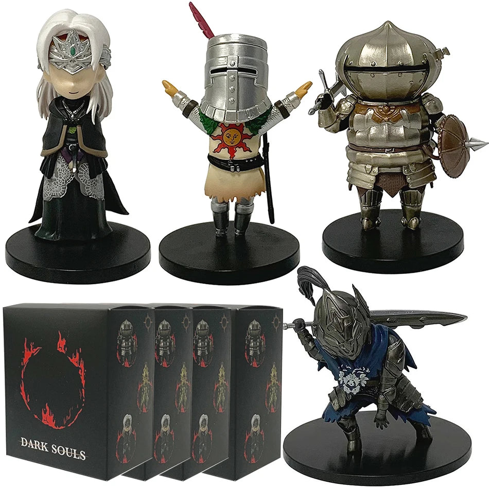 HOT Q version Dark Souls Anime Action Figure Solaire Artorias Ornstein Fire Keeper Doll Anime Figurine Model Toys for Boy Gifts