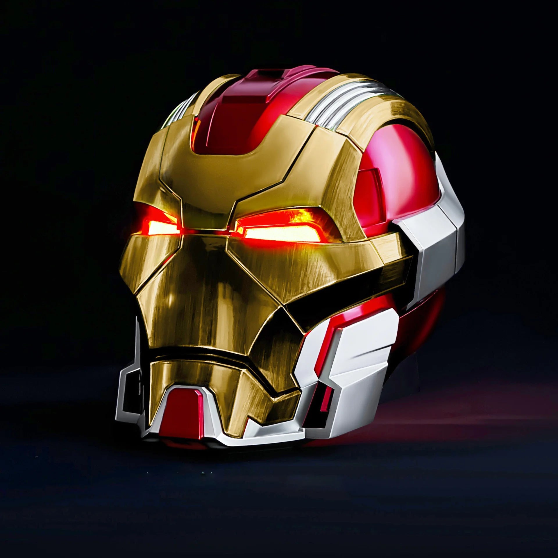 【English Ver. in-stock Now】Nobody Genuine Iron Man Helmet MK17,Voice Control  Auto-Opening Collectible Mask, Anime Cosplay Prop