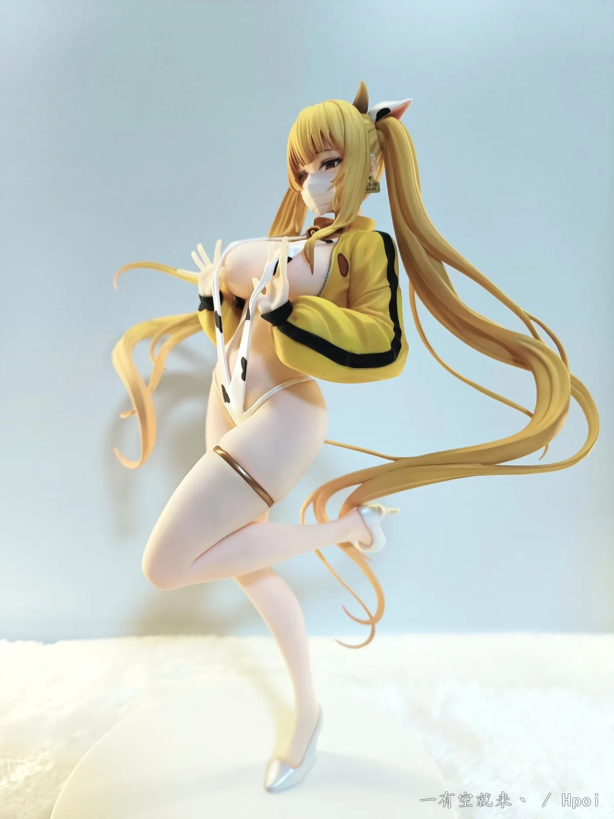 TYCTOYS Brand New In Stock 1/7 Original ENSOUTOYS Lilies Yuna Dairy Cow Edition PVC 26CM Anime Action Figure Model Toys