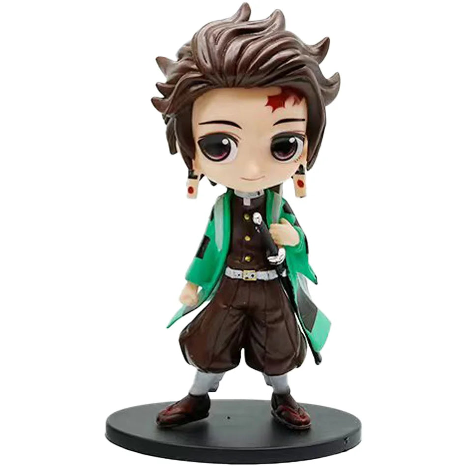 Hot Demon Slayer Blind Box Figure Plum Rain Series Kochou Shinobu Tomioka Giyuu Kanroji Mitsuri 1-8PCS Blind Box Figure Toy Gift