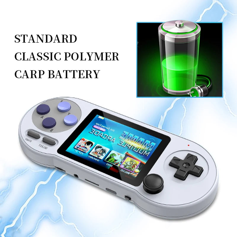 SF2000 handheld game console Mini Portable Game Console Built-in 6000 Games Retro Game Support AV Output