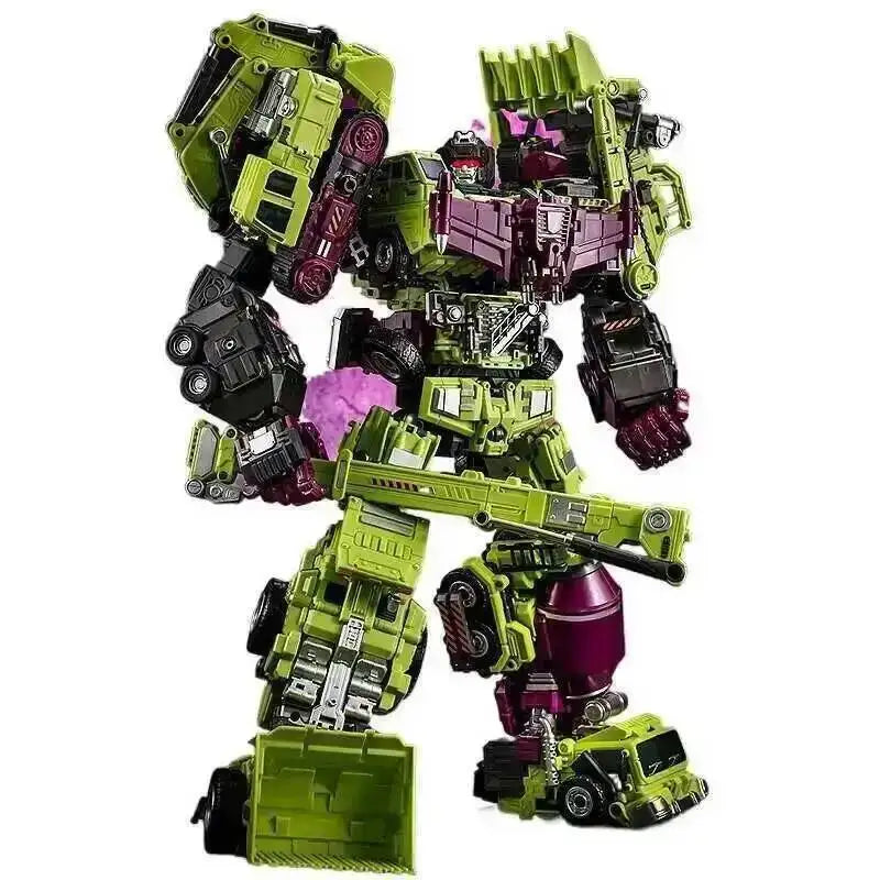 JINBAO 8008 GT Transformation Action Figure Toys Masterpiece Devastator Movie Model 42cm ABS 6 IN 1 Deformation Car Robots Dolls