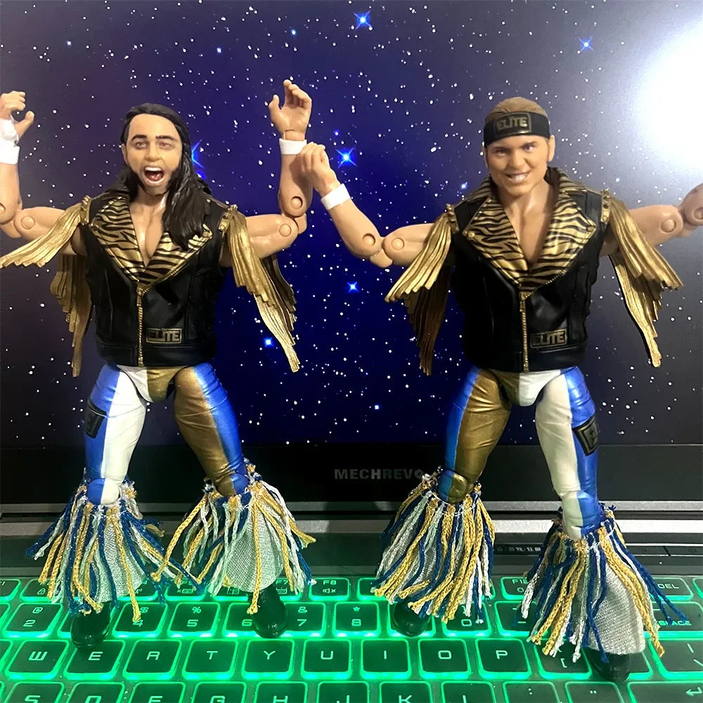 JIMMY&JEY USO Sting Roman BIG Aew Action Figure Challenge Arena Wrestling Gladiator Moving Figure
