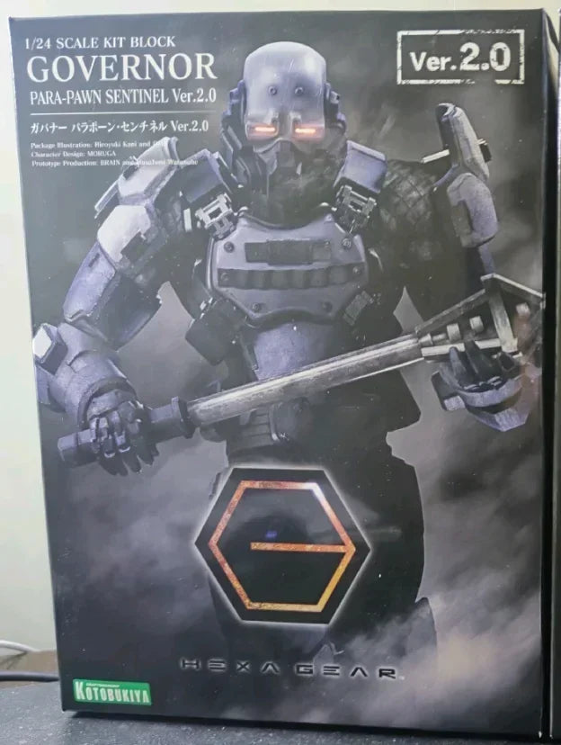 Kotobukiya Original Hexagonal Machine Teeth Soldier A1Ver.2.0 Anime Action Figure Assembly Model Toys  Model Gifts for Boys
