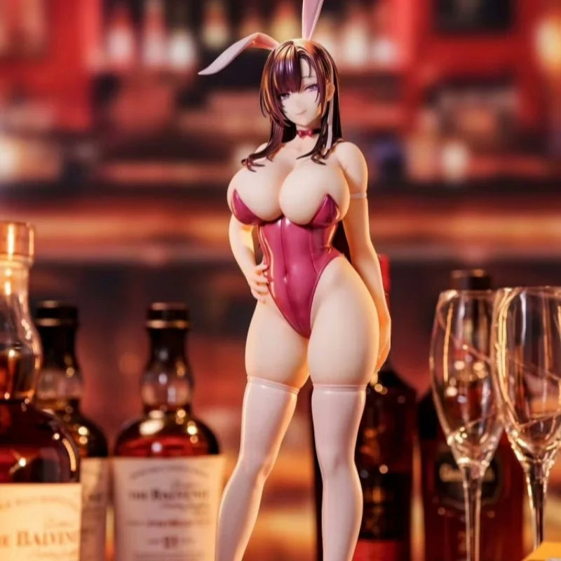 New In Stock Original Figmon Animation Doll Figure Bunny Girl Anna 1/4 Proportion Figurine Model Toys Gifts Ornaments Collection