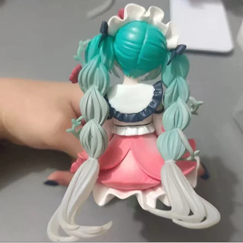 Anime Hatsune Miku Figure Toys Flower Fairy Collection MIKU Kawaii Cartoon PVC Action Figurine Model Dolls Birthdays Gifts Toys