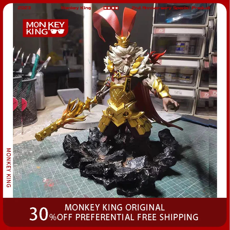 22 см DOTA2 фигурка Кралят на маймуните, висок клас персонализирана аниме колекционерска фигурка, настолни декорации, празнични подаръци, детска играчка