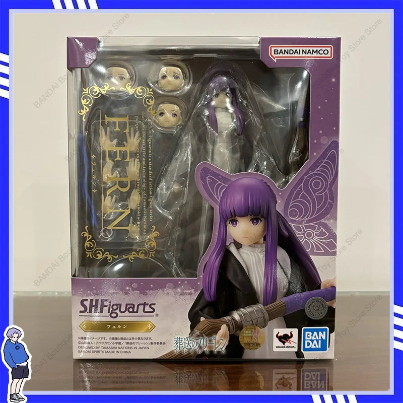 In Stock Bandai Original Box SH Figurats SHF Frieren Beyond Journey's End FERN Anime Action Figure Model Toy Figura PVC Gifts