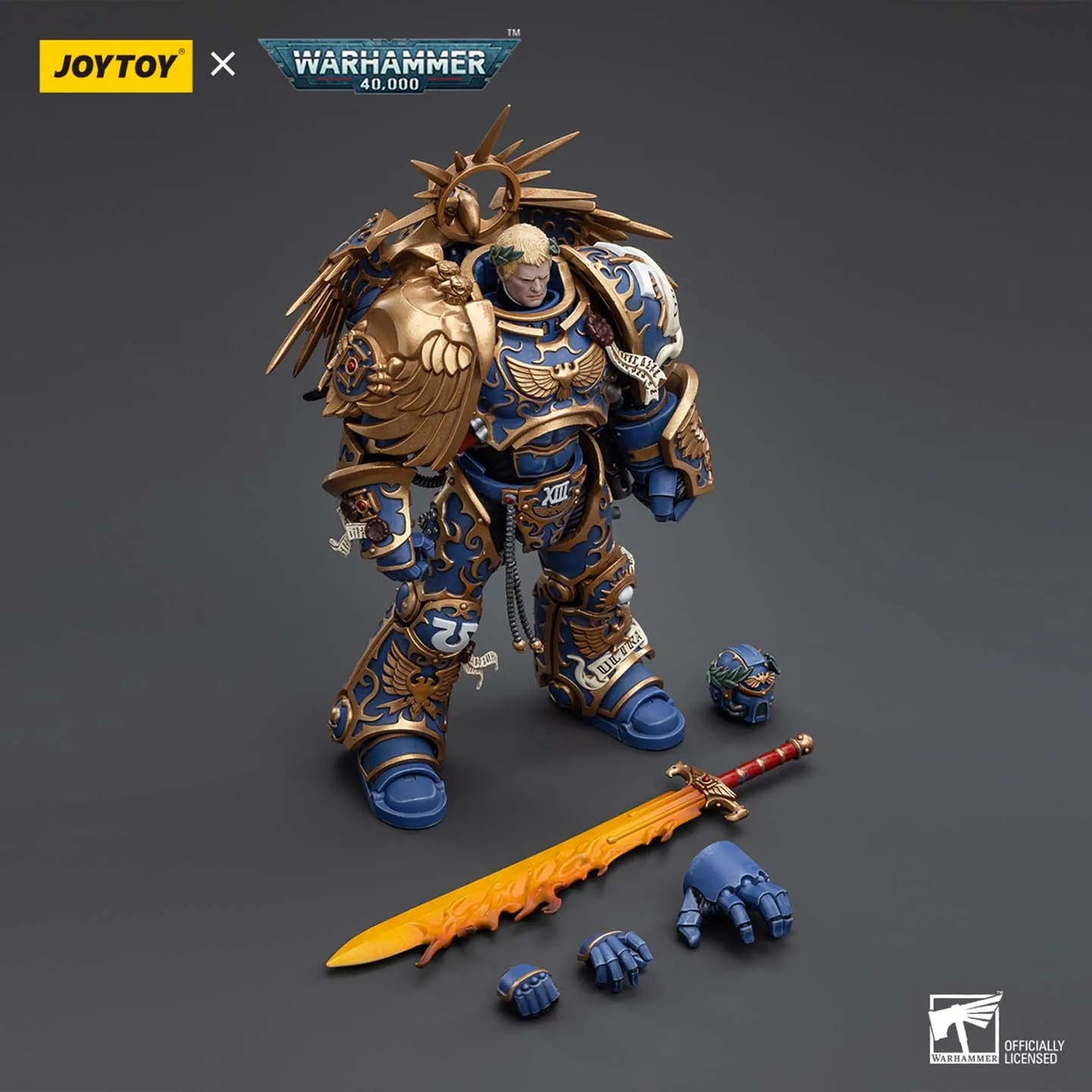 JOYTOY Dark Source Warhammer 40k Extreme Warrior Gene Prototype JT6342 Robert Kiriman Mobile Soldier 1:18 Model Handheld Toy