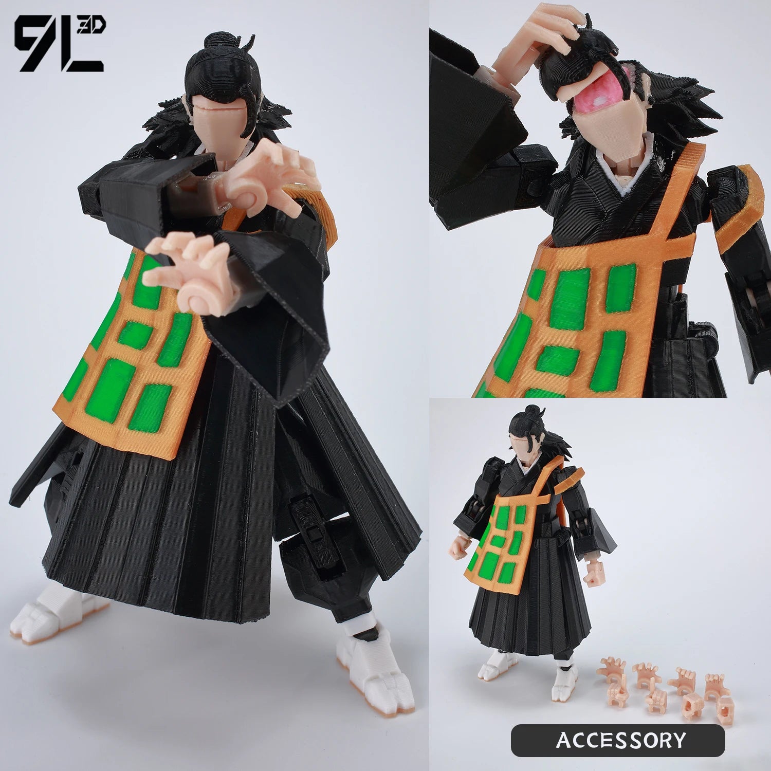 9L3D Gedruckt Lucky Dummy 13 Jujutsu Kaisen Gojo Satoru Toji Yuji Sukuna Anime Action Figuren Mannequin Yuuta Rika Modell T13 Spielzeug