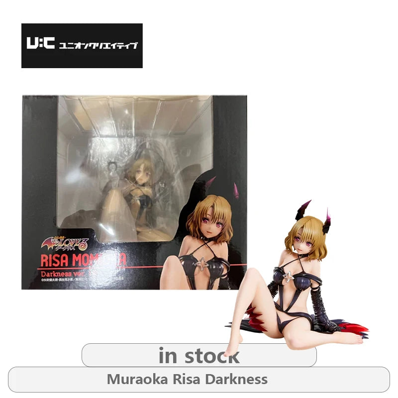 UnionCreative Original To Love-Ru DARKNESS Series Nemesis\Gucci Chuan Wei\Tiyuu Runadik Not Movable Figure Statue Model Toys