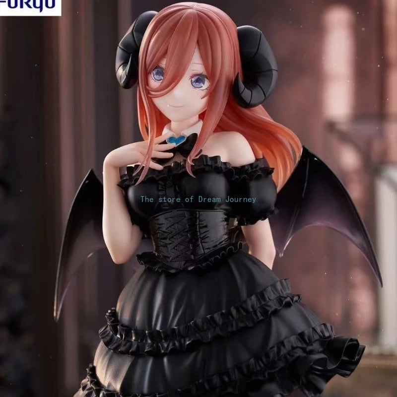 Original FuRyu Five-Equal Bride Nakano Sanjiu Little Devil 25cm PVC Material Scenery Figure Ornament Collection Gift