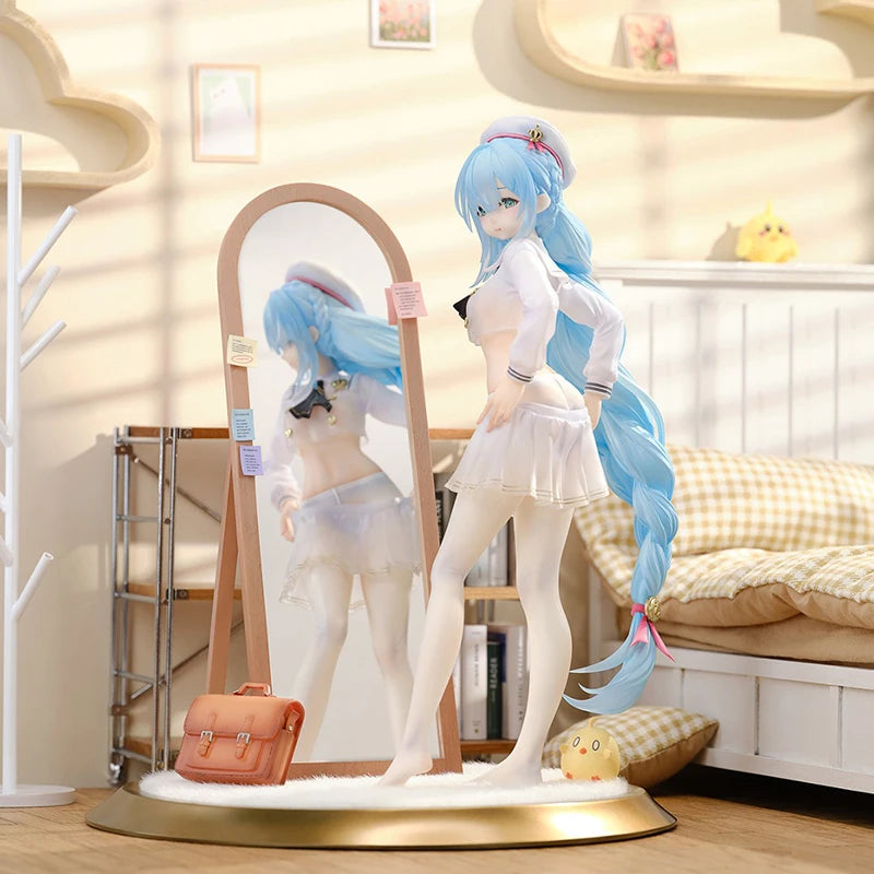 In Stock Original Apex Innovation Prepainted Azur Lane Janus Fear of Changing... Clothes Ver. Game Figure Model Decoration