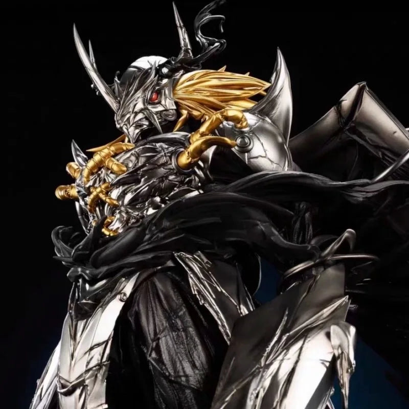 40cm Digimon Adventure Black War Greymon Anime Figure Model Statue Boys Collection Model Desktop Decoration Ornament Toys Gifts
