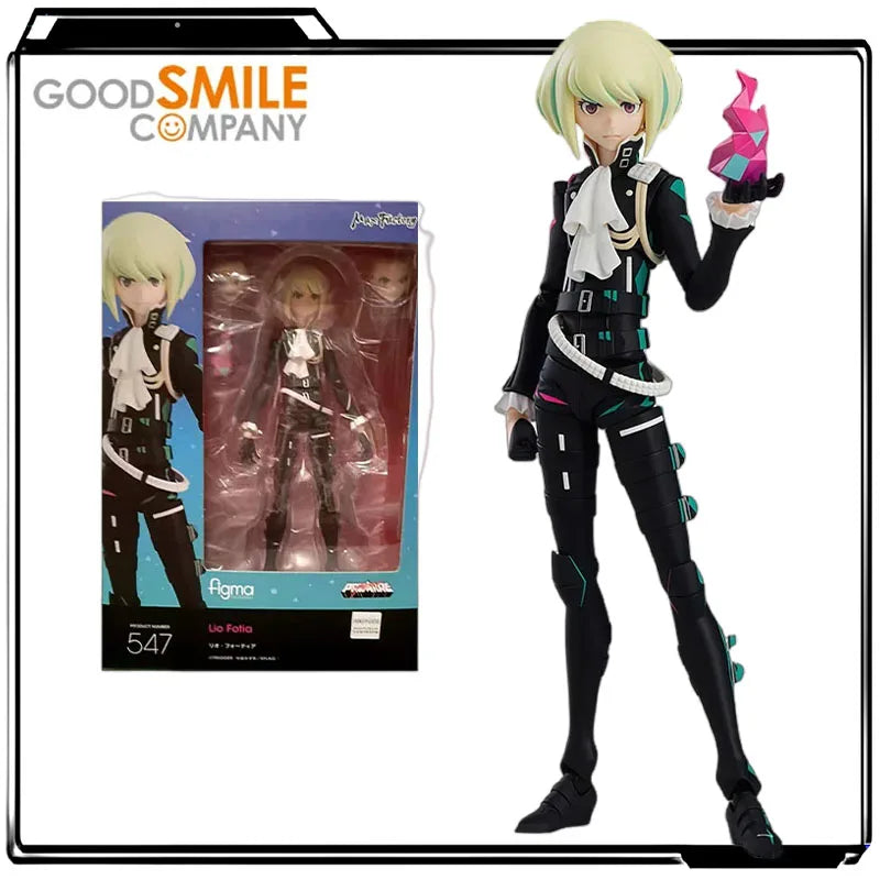 GSC Original Figma Promare Lio Fotia 150mm Anime Action Figures Toys for Boys Christmas Gift Collectible Model Ornaments