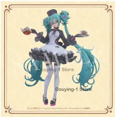 In Stock Miku 2025's Autumn POP UP PARADE Glasses Coffee Shop Ver. A/B Action Figure Anime Figure